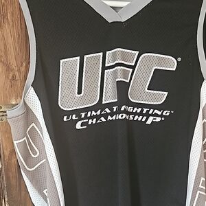 UFC Black and Gray Men's Shirt